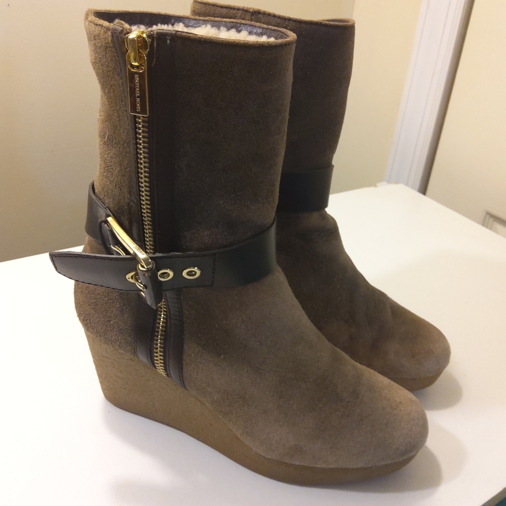 Michael Kors Wedge Boots